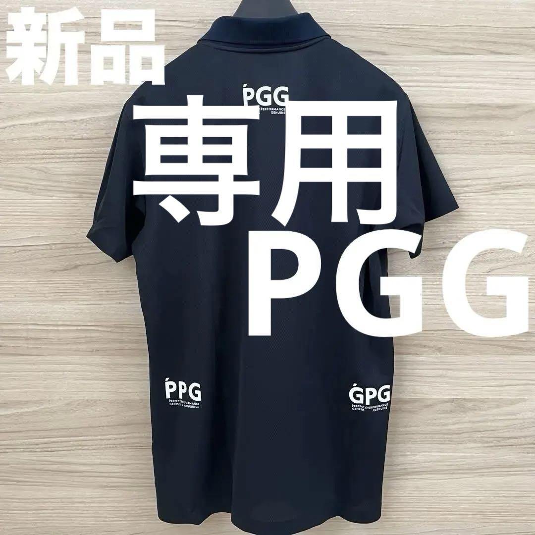 新品☆22,000円 PGG パーリーゲイツ 黒系半袖ポロシャツ メンズM 新品☆22,000円 PGG パーリーゲイツ 黒系半袖ポロシャツ メンズM