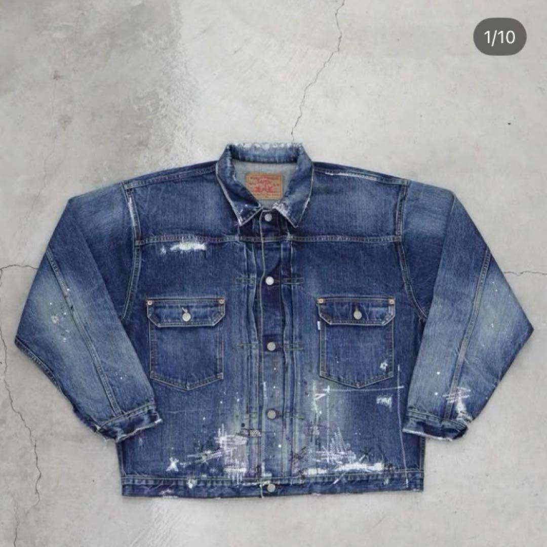 ヴィンテージデニムジャケット XL