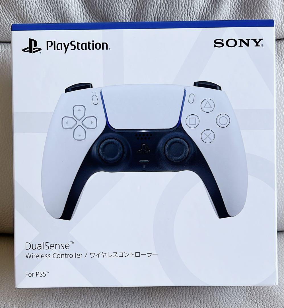 ソニー DualSense ワイヤレスコントローラー ホワイト - メルカリ