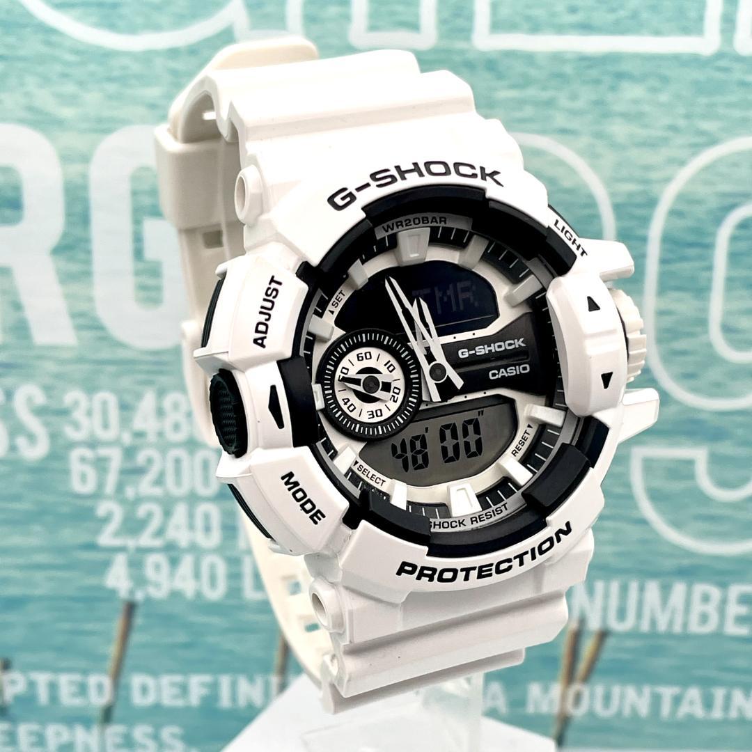 G-SHOCK 時計 メンズ GA-400 世界 耐衝撃 アナデジ カジュアル