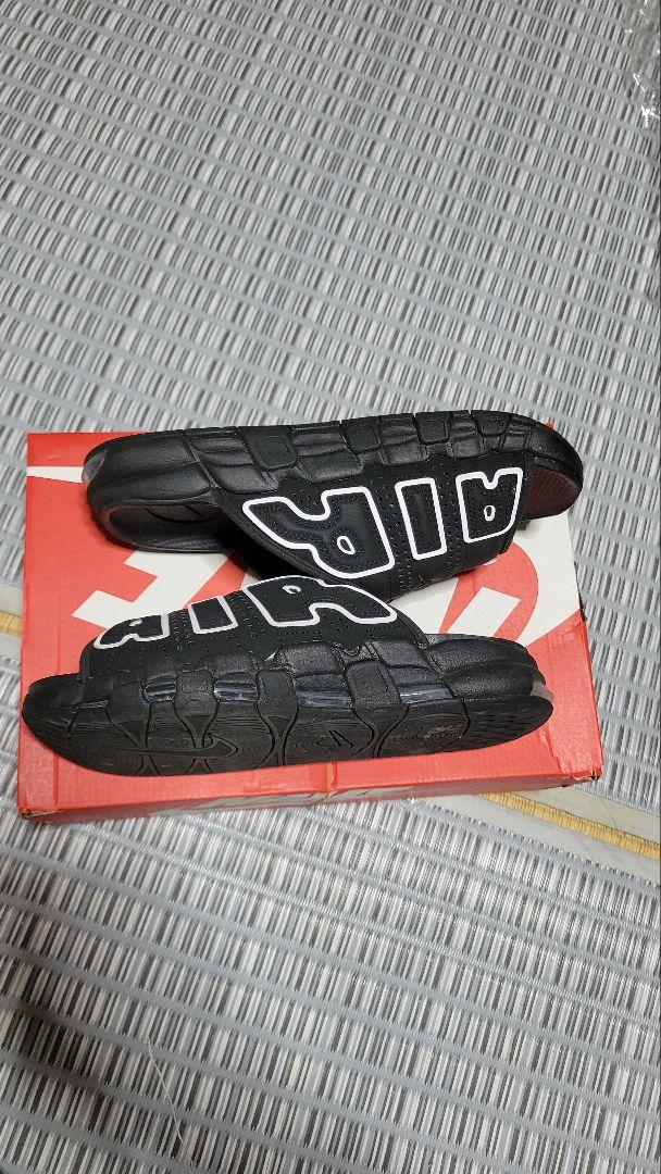 NIKE エアモアアップテンポサンダル ブラック