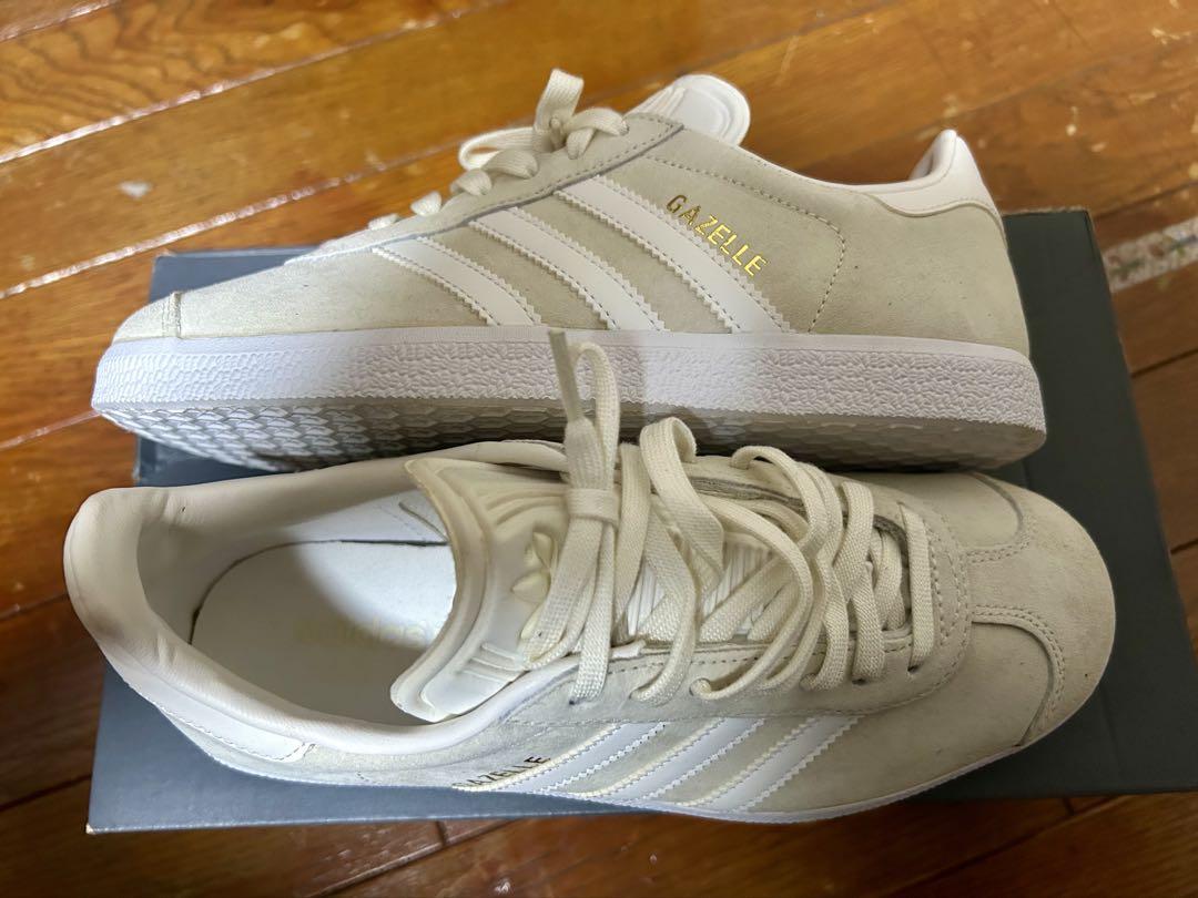 Adidas Gazelle ホワイト スニーカー