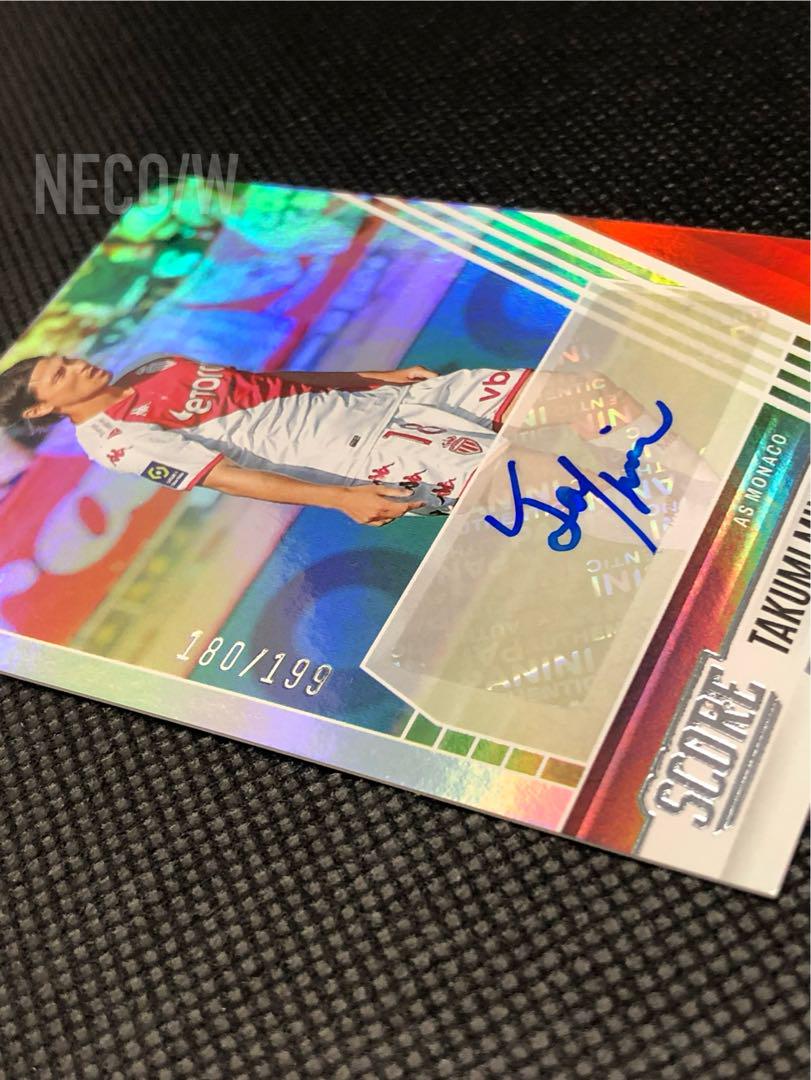 【日本未発売】南野拓実 モナコ 直筆サイン 22-23 Panini Score 画像5