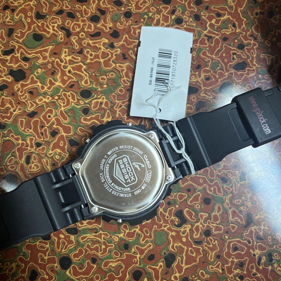 未使用訳ありCASIO G-SHOCK ブラック腕時計