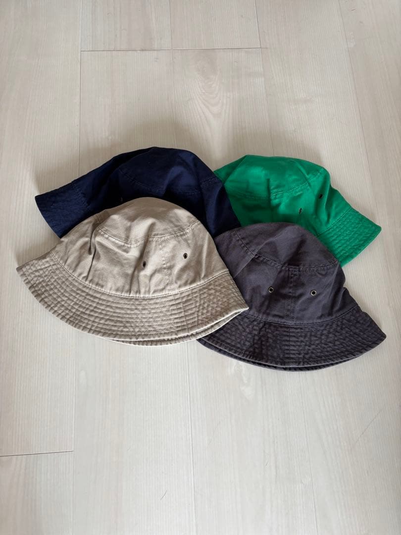 ニューハッタン バケットハット4色セット
