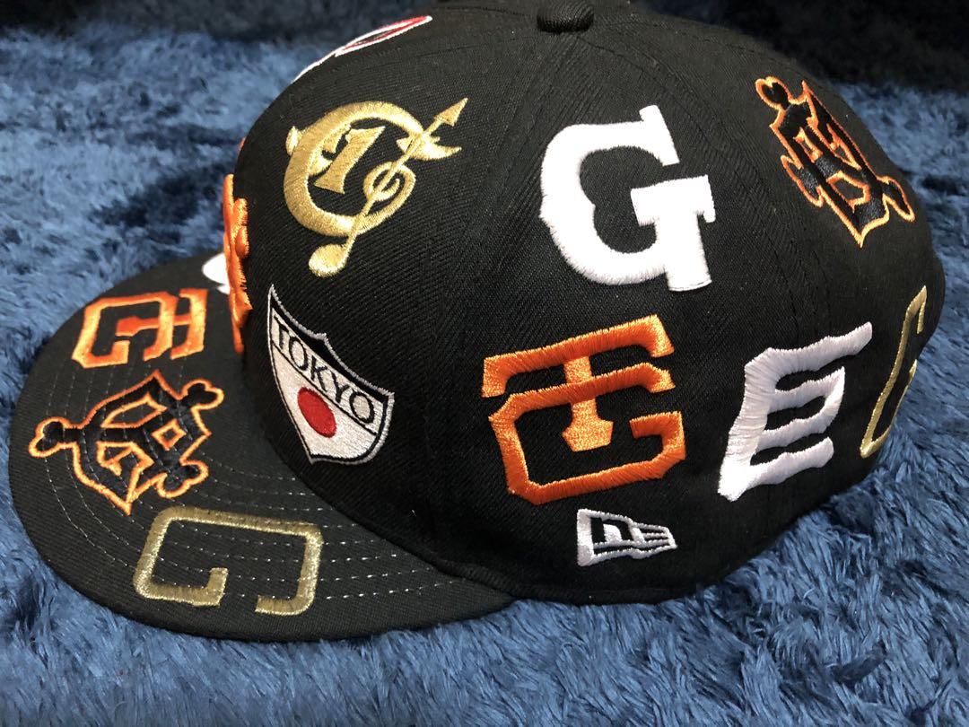完売品 巨人 NEWERA GIANTS ALLOVER LOGO 巨人 キャップ NEW ERA GIANTS ALLOVER LOGO - メルカリ