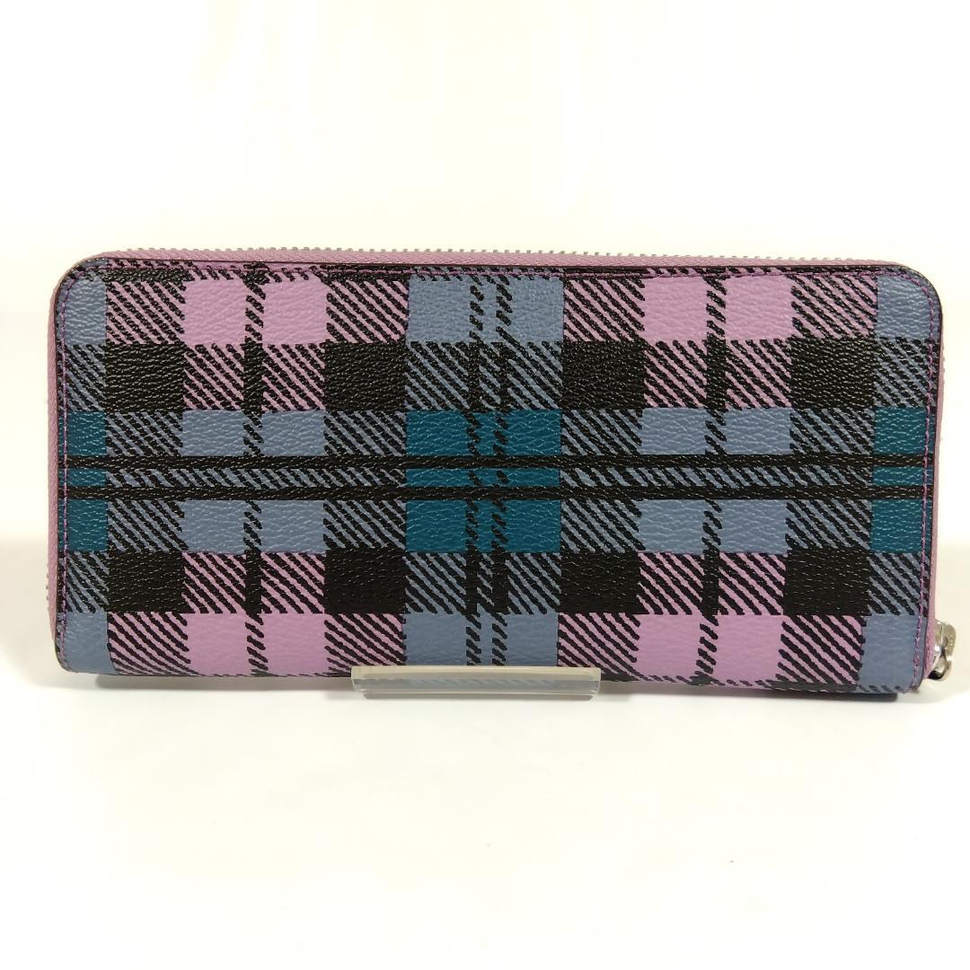 【未使用品】 COACH コーチ 長財布 ラウンドファスナー
