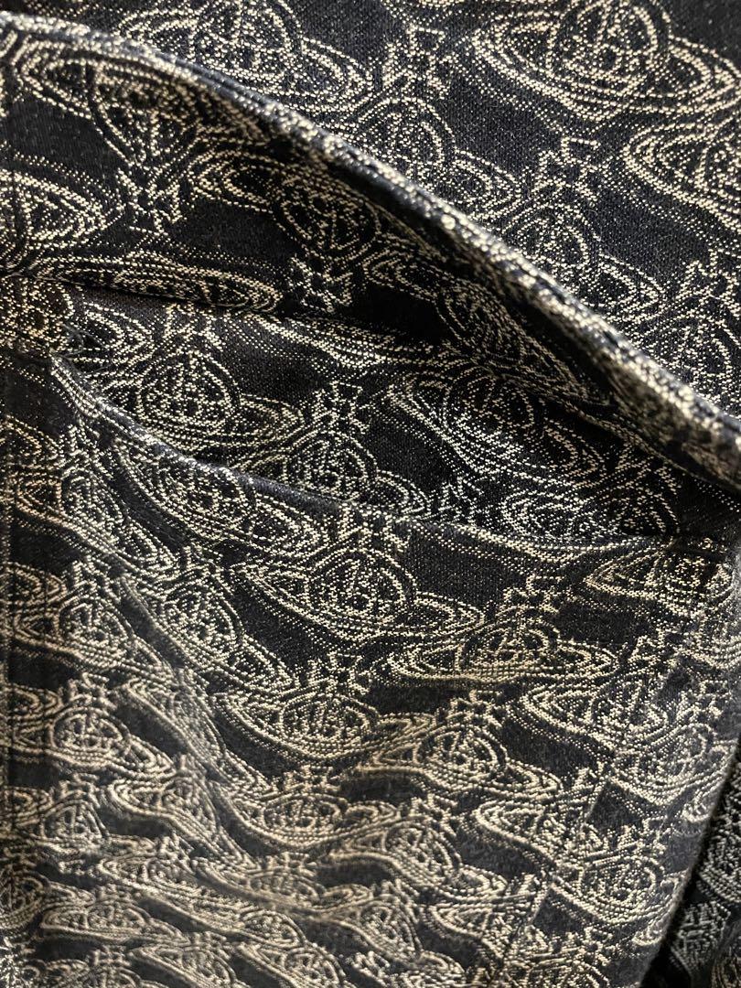 【極美品】 Vivienne Westwood MAN スヌード オーブ 総柄 Vivienne Westwood ヴィヴィアンウエストウッド 長財布 オーブ