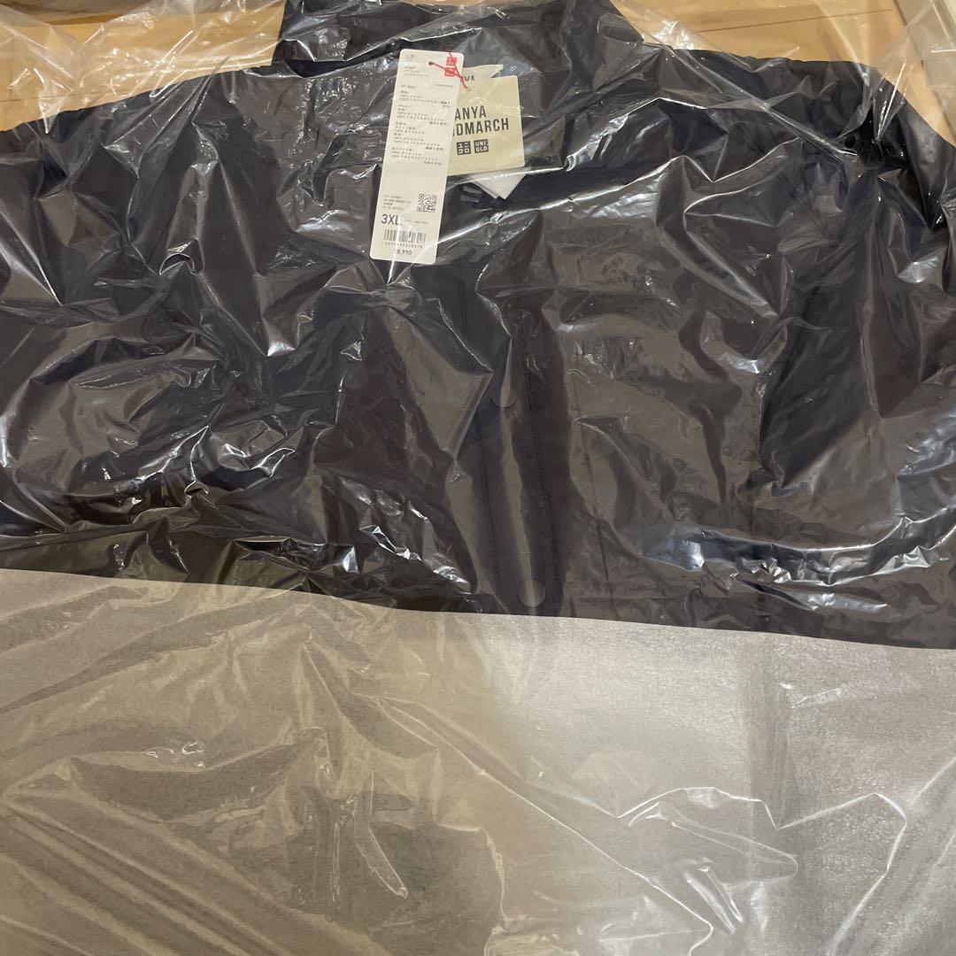 ち*ー様 パフテックシャツジャケット　ユニクロ　アニヤ　3XL 新品未使用　ネイ