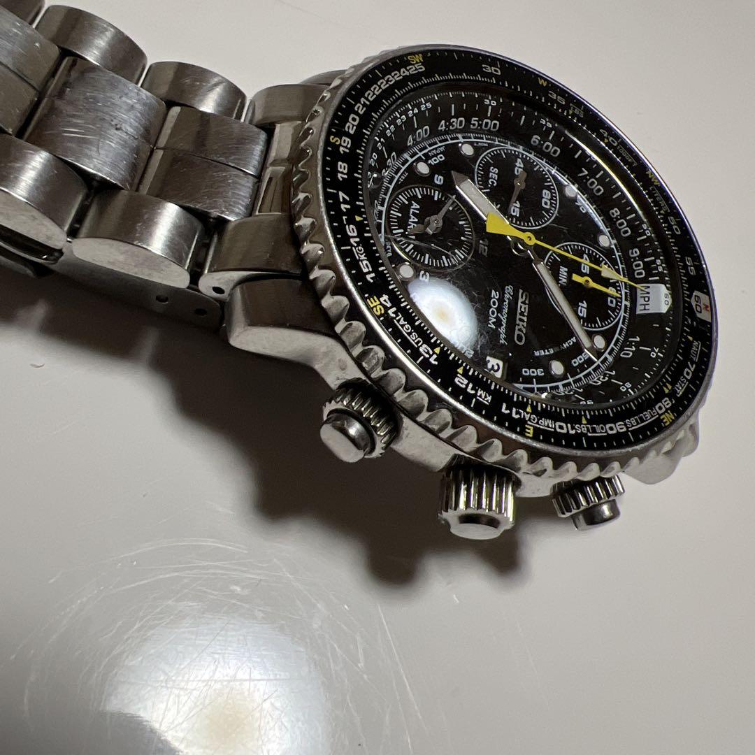 SEIKO クロノグラフ 7T62-0EB0