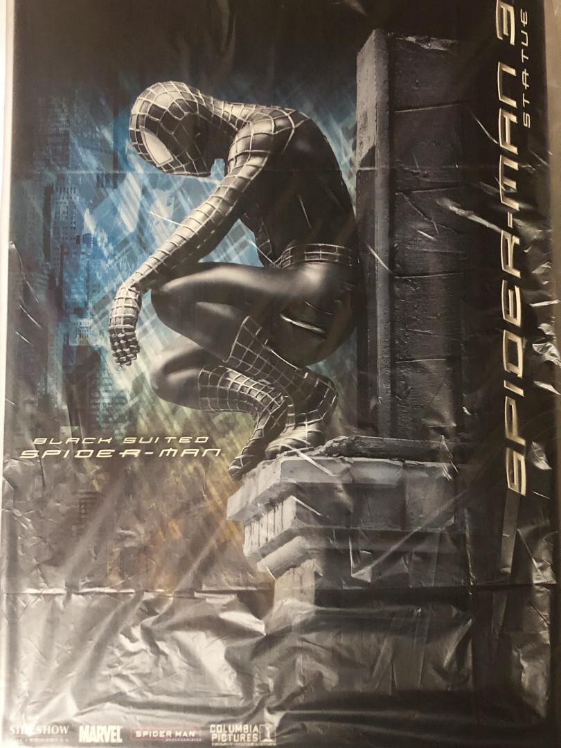 新品 希少 サイドショウ スパーダーマン3 ブラック