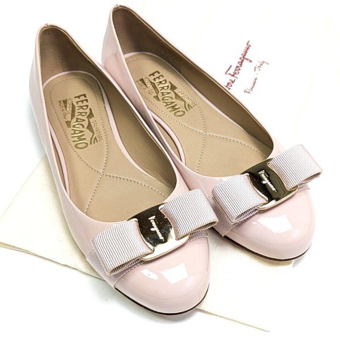 未使用さん♥フェラガモFerragamo ヴァリナ パンプス 5D ピンク 画像9