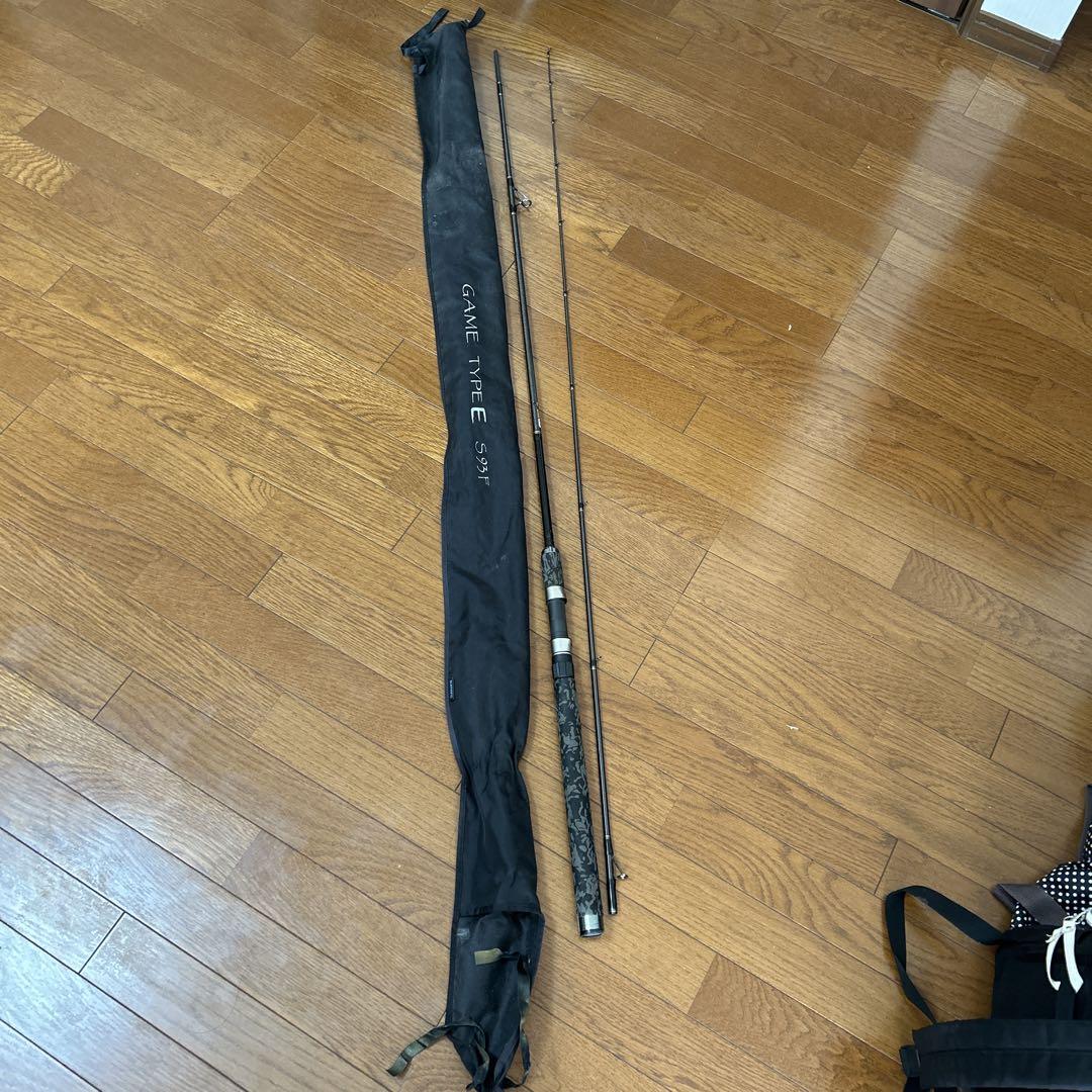 SHIMANO GAME TYPE E エギングロッド : S93F サオ
