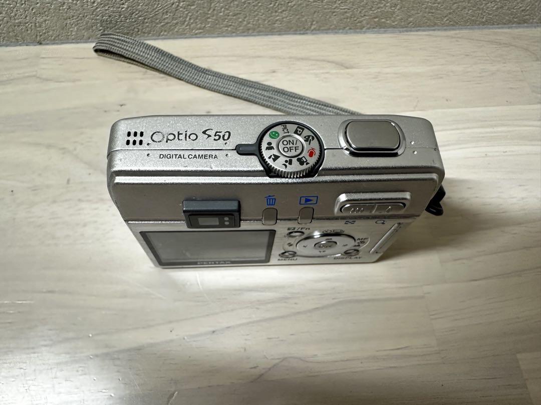デジタルカメラ PENTAX optio S50 動作確認済 - メルカリ