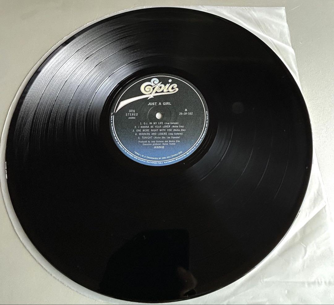 帯付】ジャスト・ア・ガール JUST A GIRL／アニー ANNIE LP