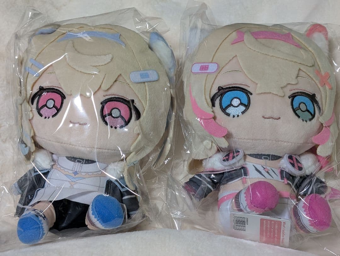 ホロライブフレンズ フワモコ ぬいぐるみやや傷や汚れあり