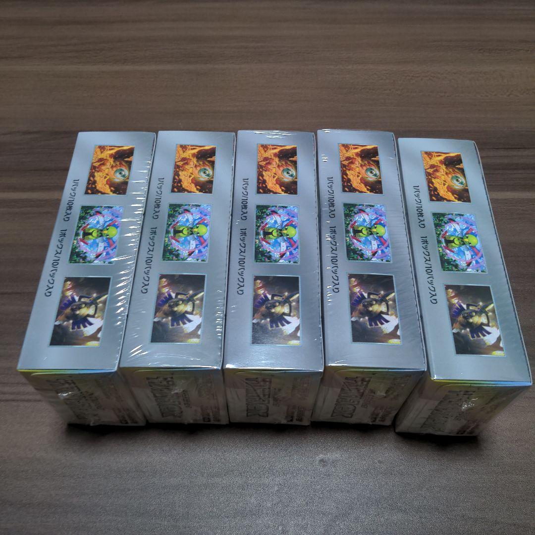 ポケモンカードゲーム　拡張パック テラスタルフェスex ５箱 シュリンク付き