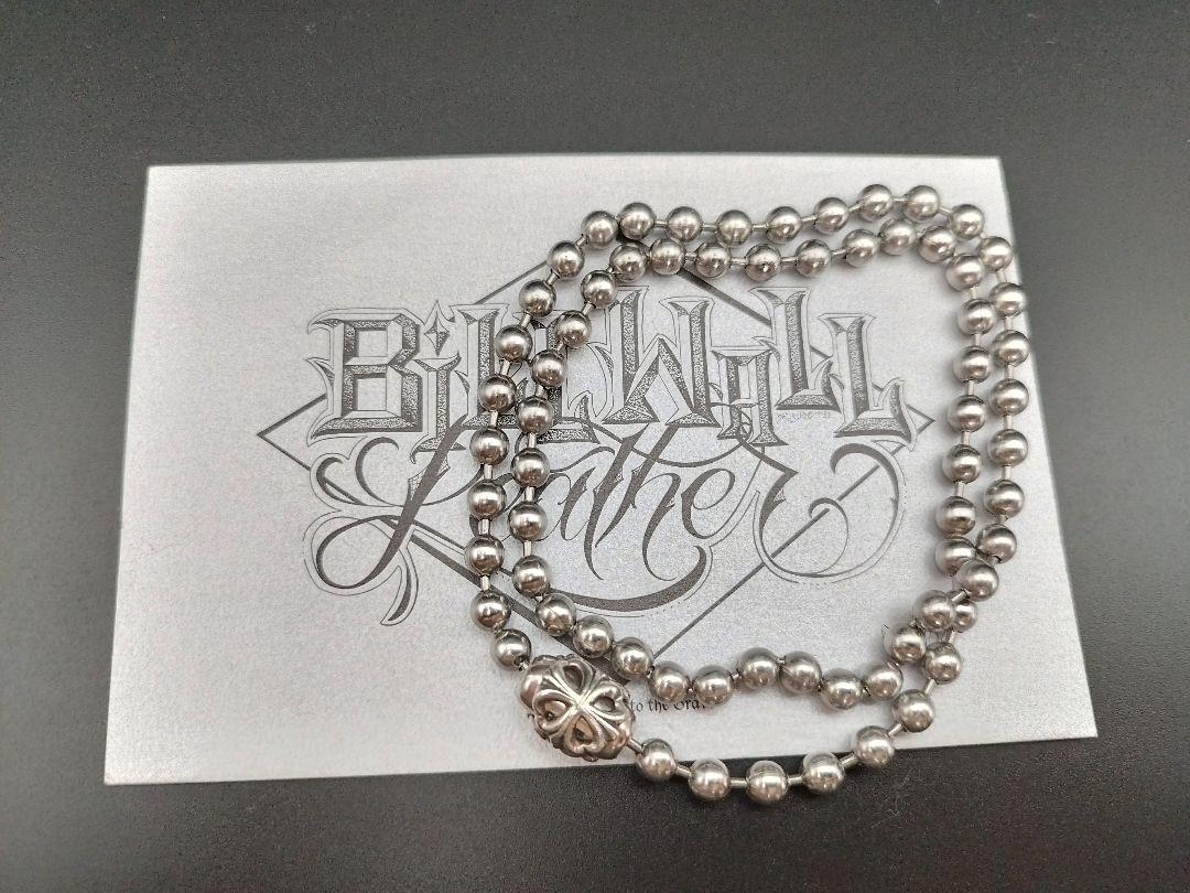 Bill Wall Leather◎BWL◎ラージボールチェーンネックレス◎