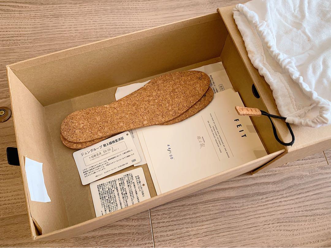 【革靴 女性25cm】FEIT HAND SEWN SLIPPER