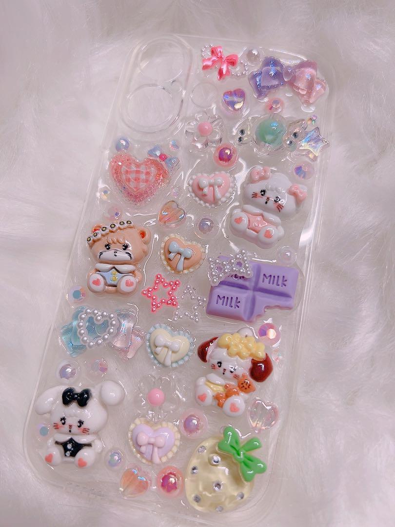 iPhone16 iPhoneケース デコケース