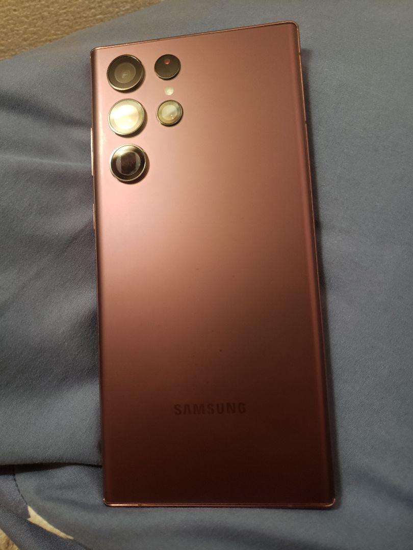 Samsung Galaxy S22 Ultraパープル 6.8インチ128GB