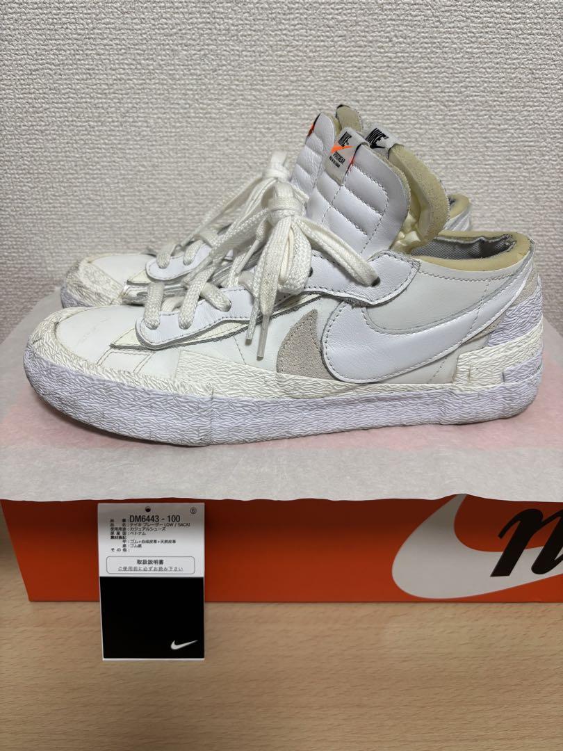 NIKE×sacai BLAZER LOW US9/27cm