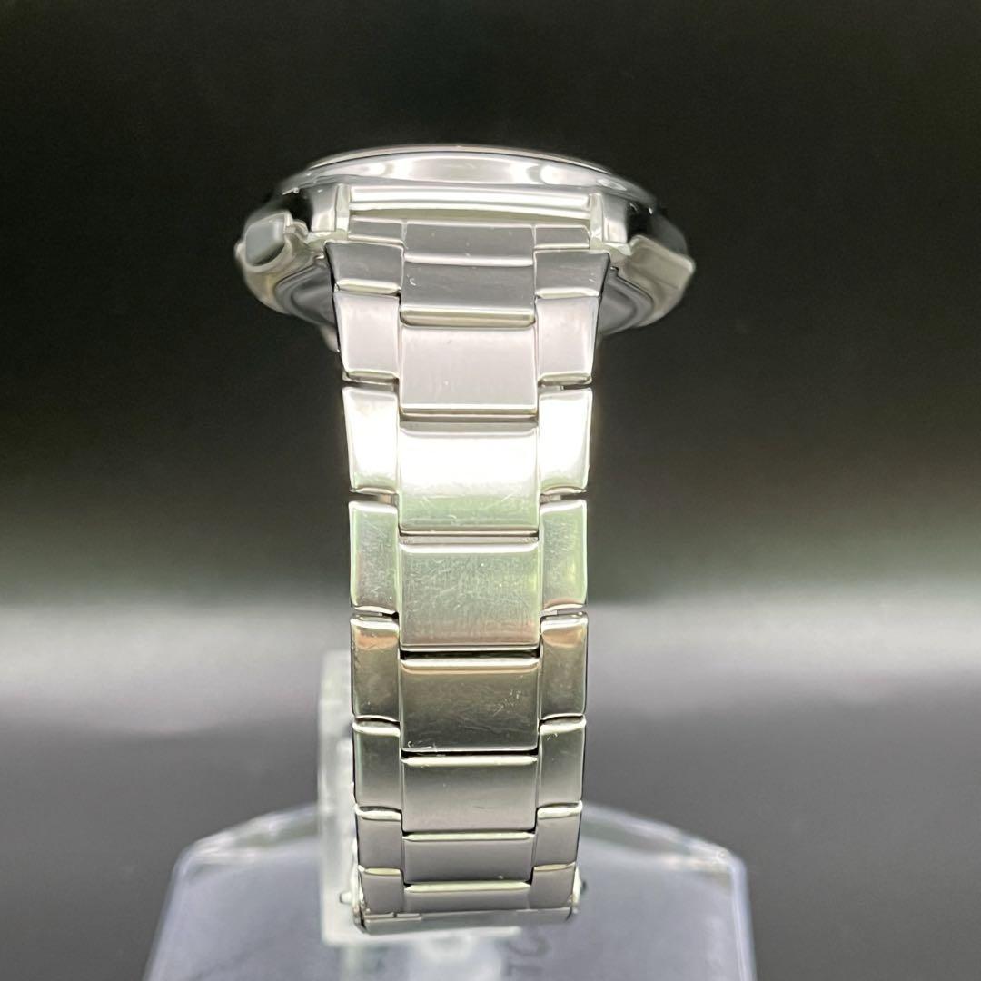【稼動品】腕時計　CASIO ウェーブセプター 電波ソーラー 　アナデジ