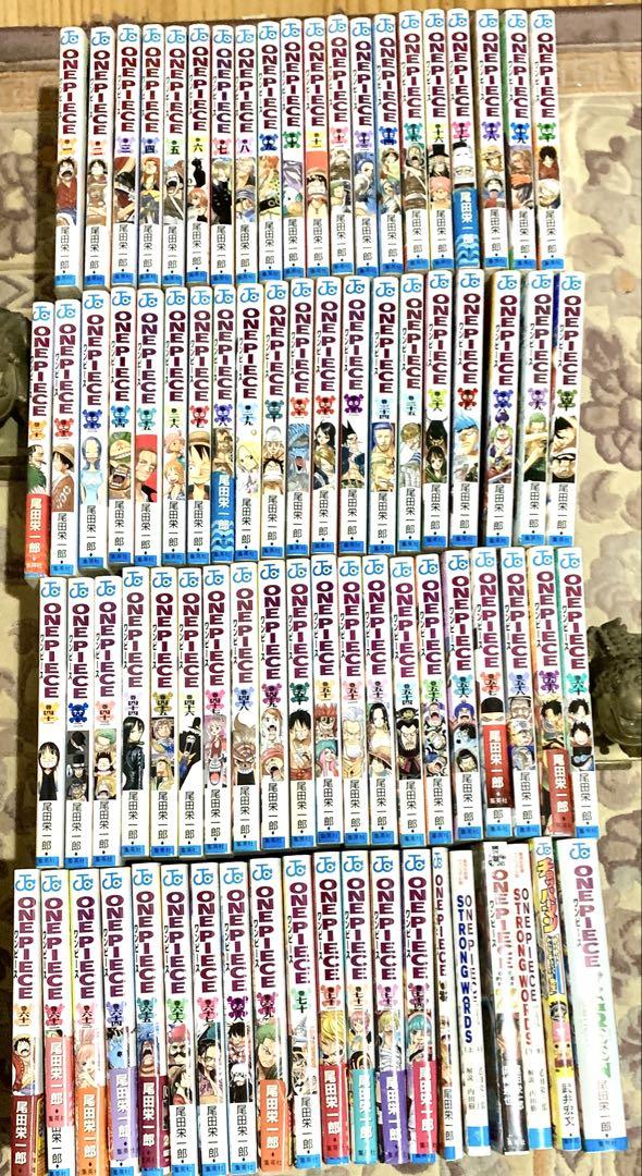 値下:ワンピース 1-74巻セット　その他　オマケ付き