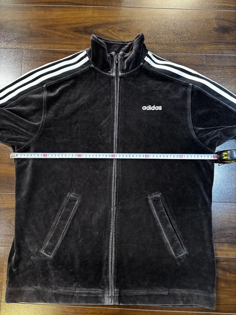 adidas ベロア　ジャージ