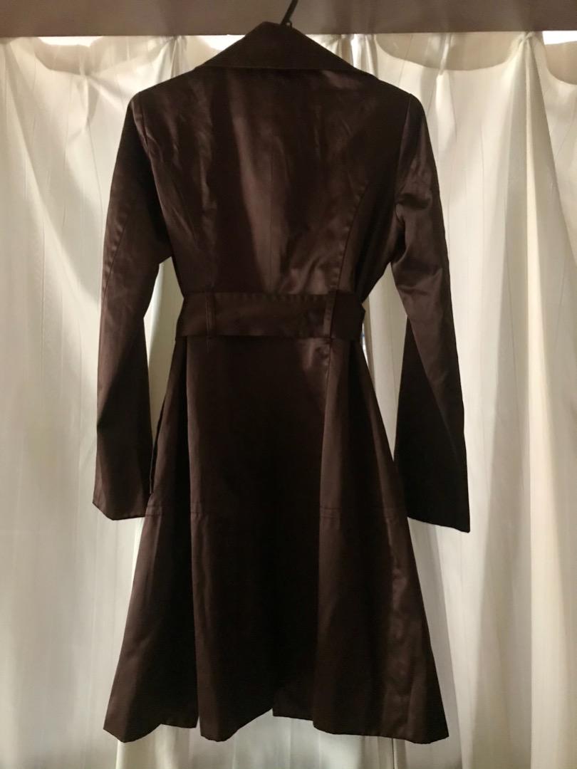 bebe コート S 3Tz9B-m20903755216 ブラウン トレンチ 格安在庫