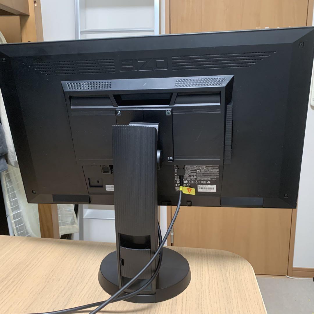 Flexscan EV2736W ブラック 黒 マットフィルム 電源コード付
