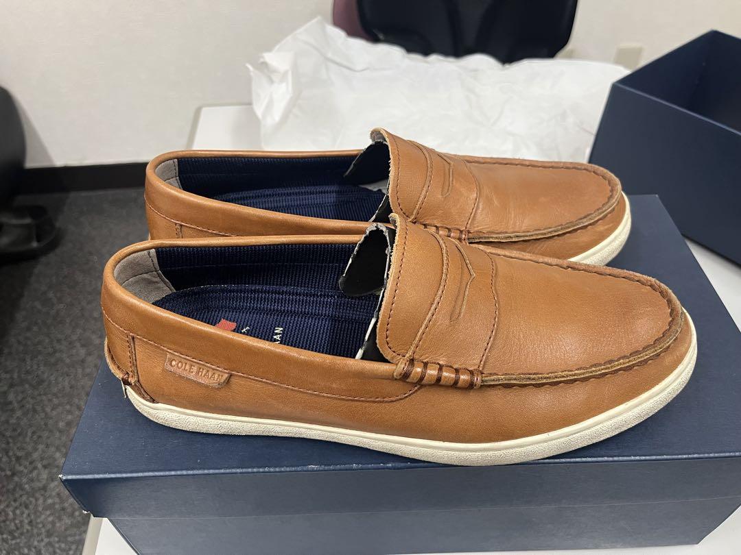 COLE HAAN コインローファー 8M スリッポン デッキシューズ