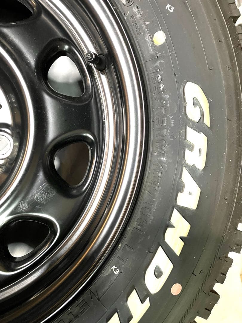 走行僅少 ジムニー用スタッドレス ダンロップ GRANDTREK XS1 - メルカリ