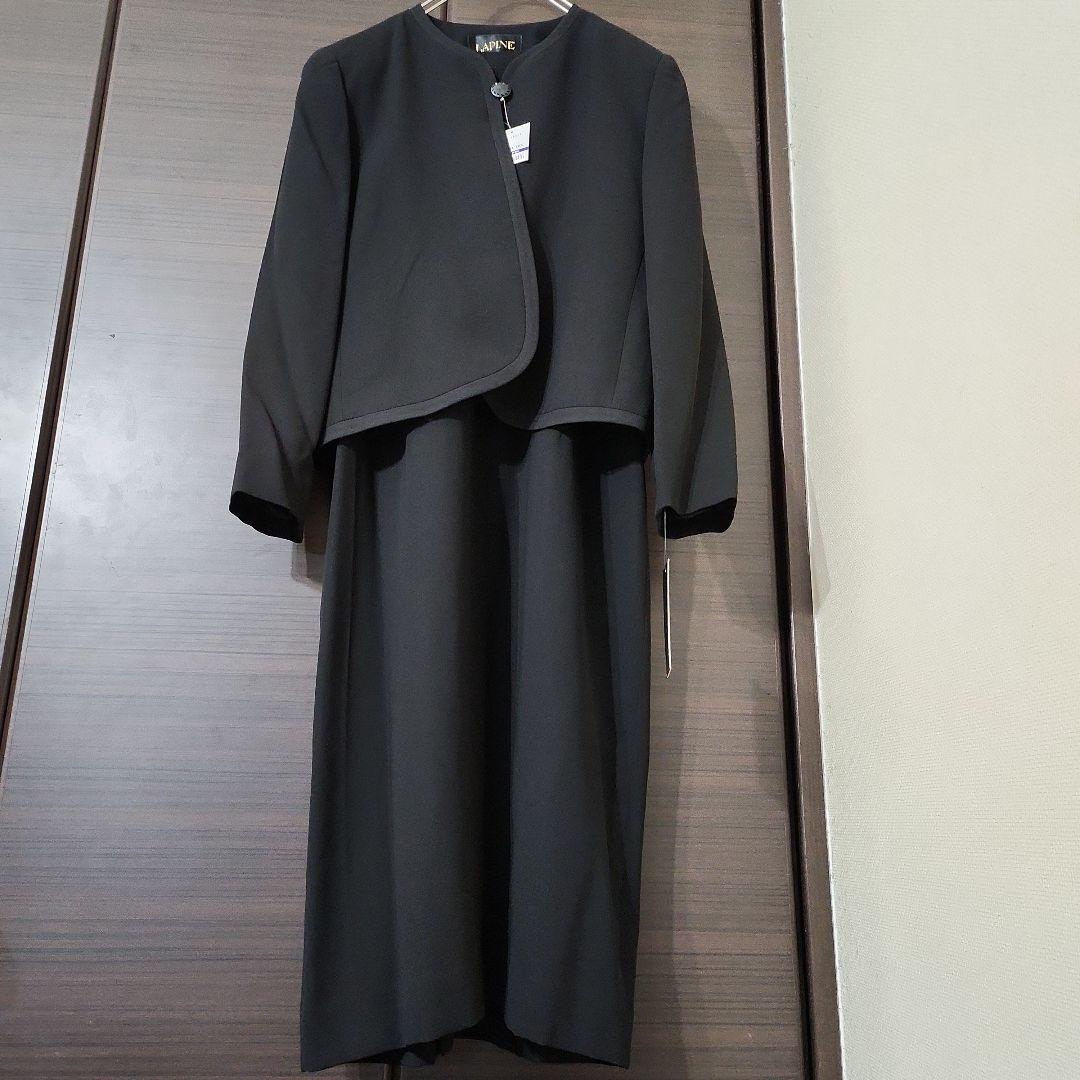 b4 新品3万円 ラピーヌ ワンピース セットアップ 15号 喪服/フォーマル