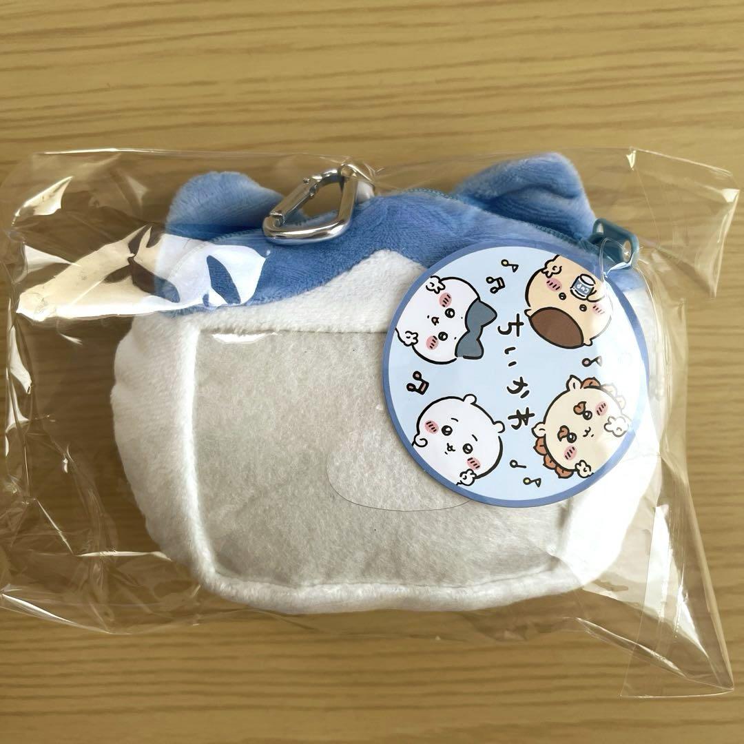ちいかわ ぬいぐるみ パスケース ポーチ ハチワレ 新品未使用品