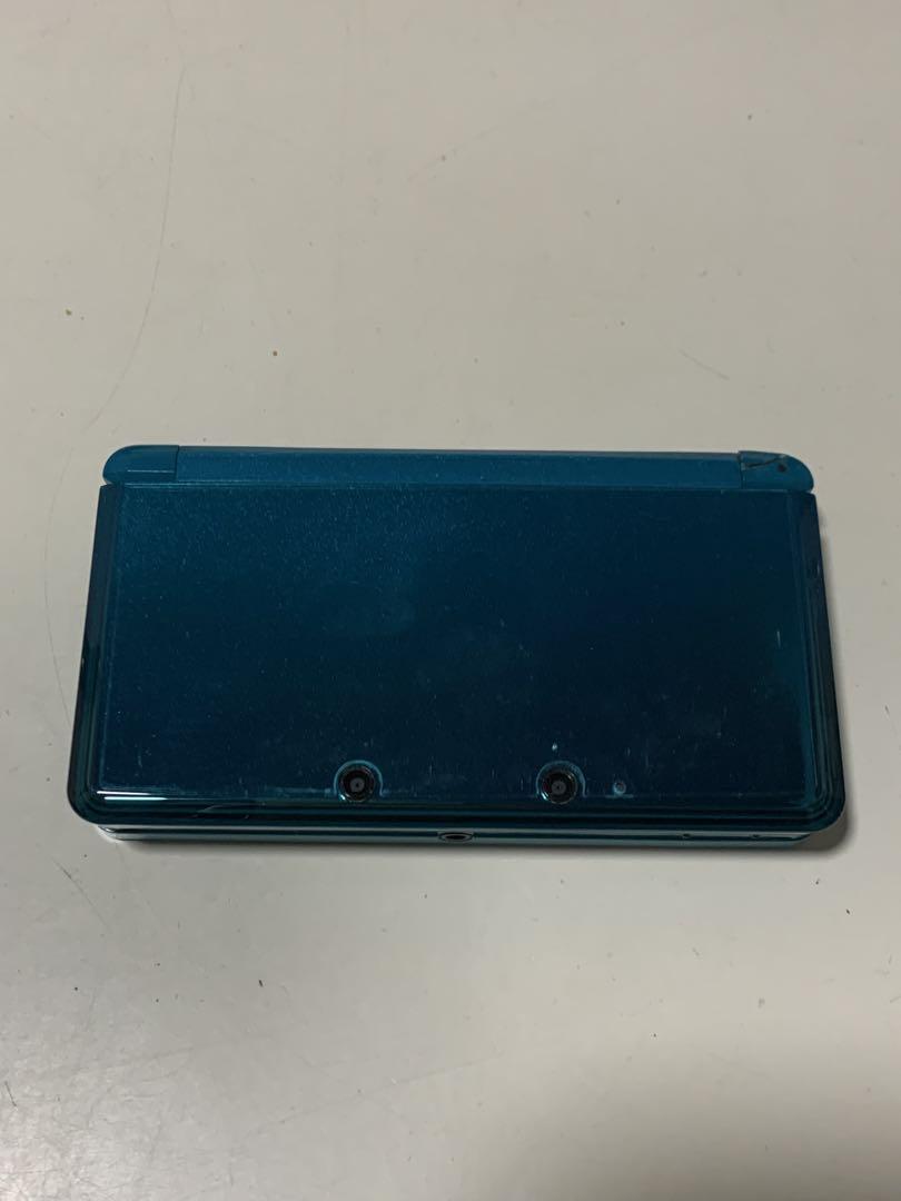 動作品 Nintendo 3DS 本体 アクアブルー ジャンク