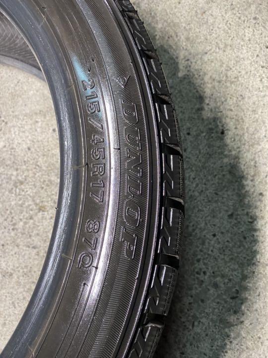 ほぼ新品 215 45R17 4本 プリウス rfX9L-m20905526383 国産 2017年製 スタッドレス 正規店即納