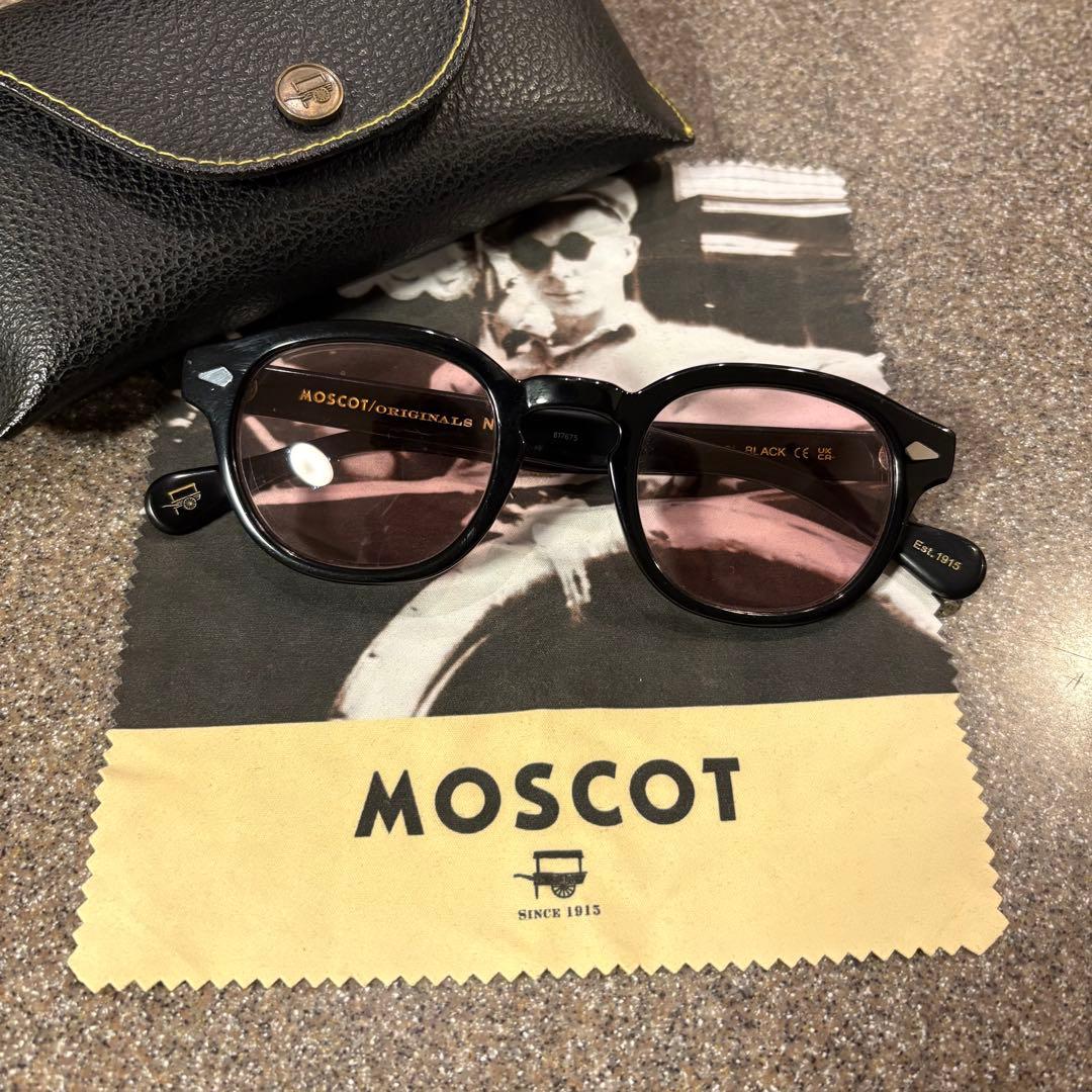 MOSCOT LEMTOSH 46 ブラック 【ケース・クロス付/レンズ2種類 MOSCOT LEMTOSH 46 ブラック 【ケース・クロス付/レンズ2種類