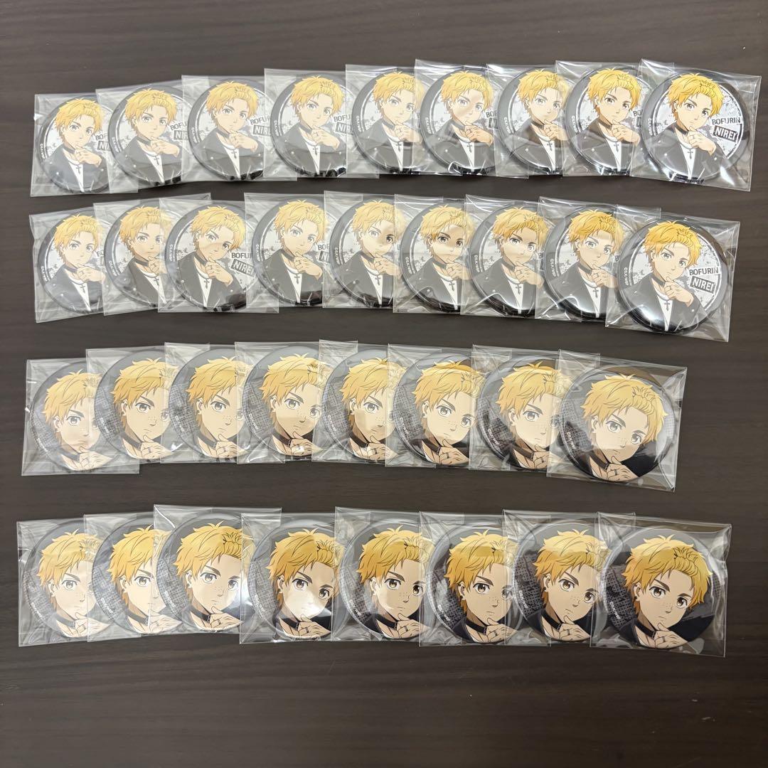 楡井秋彦 ロックレザー 缶バッジ 34個