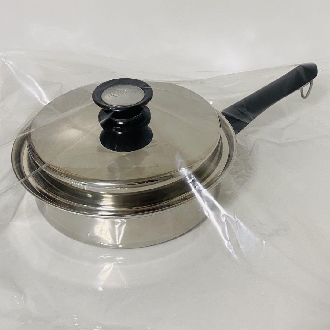 Amway アムウェイ 中フライパン　鍋　未使用　ステンレス　高級鍋調理器具