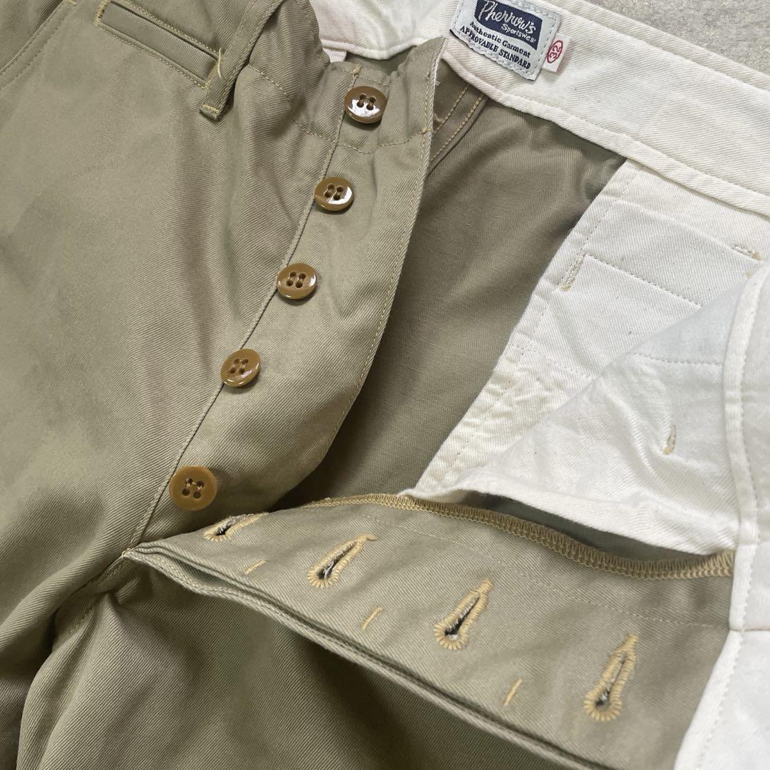 美品 40s US ARMY フェローズ Pherrow's チノパン W32 - メルカリ