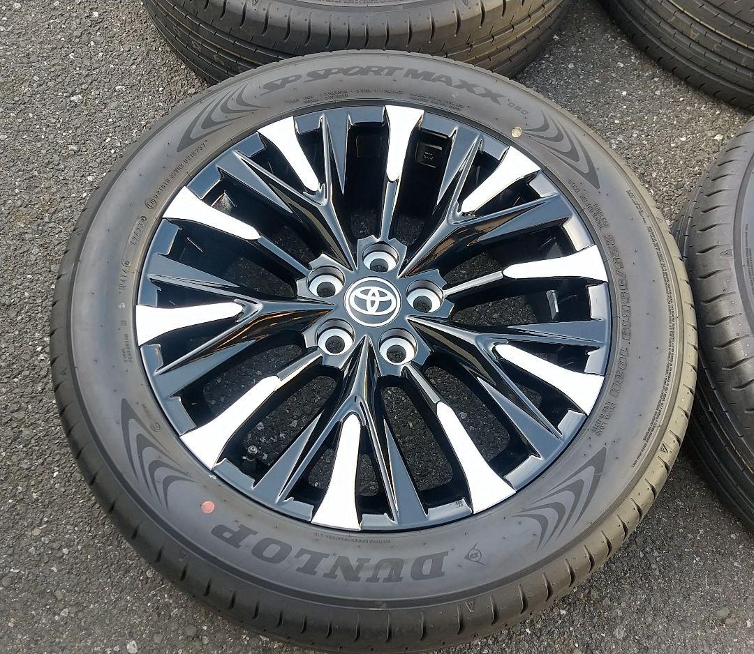 納車前外し アルファード エグゼクティブ 純正 225/55R19 新車外し