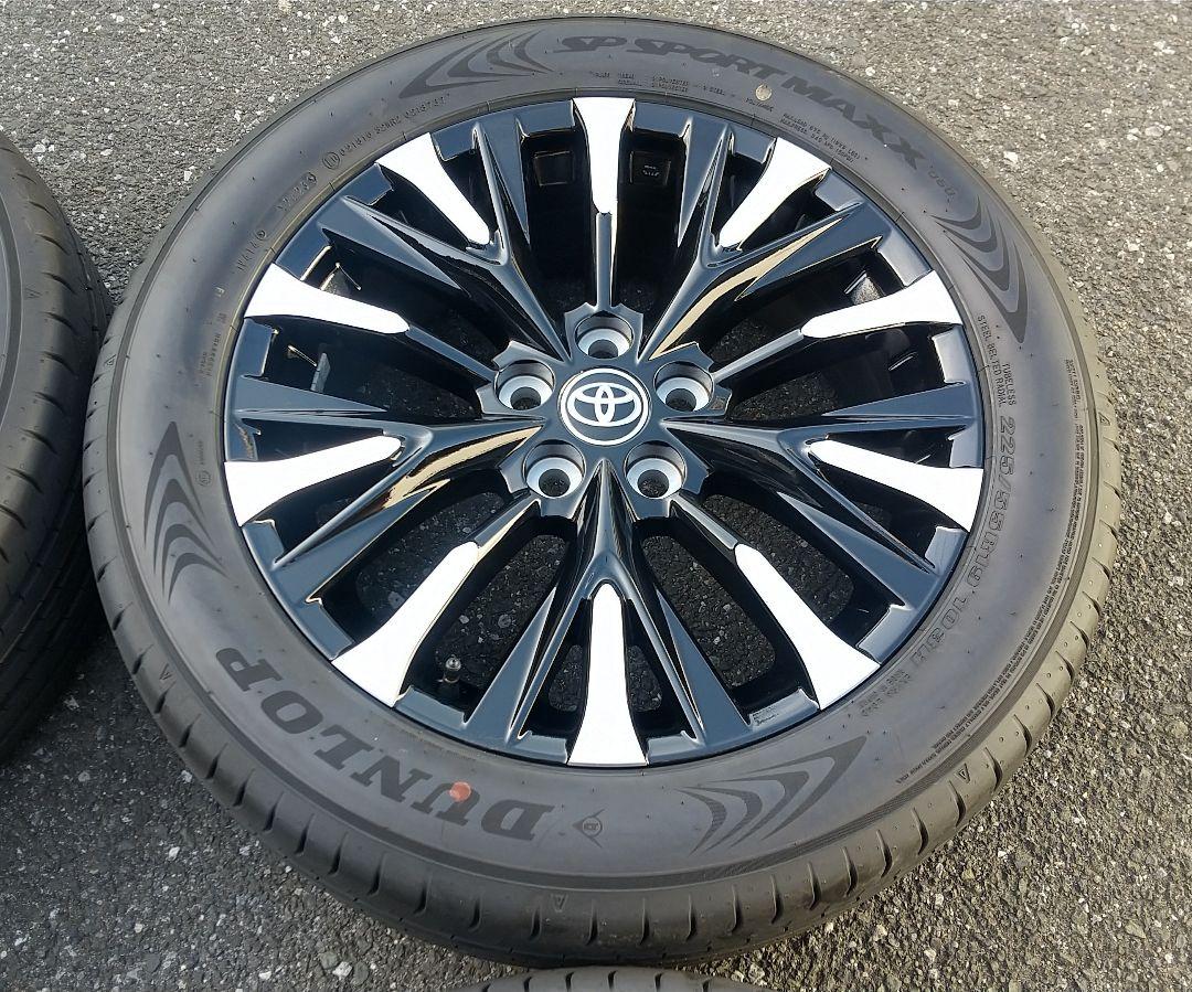 納車前外し アルファード エグゼクティブ 純正 225/55R19 新車外し