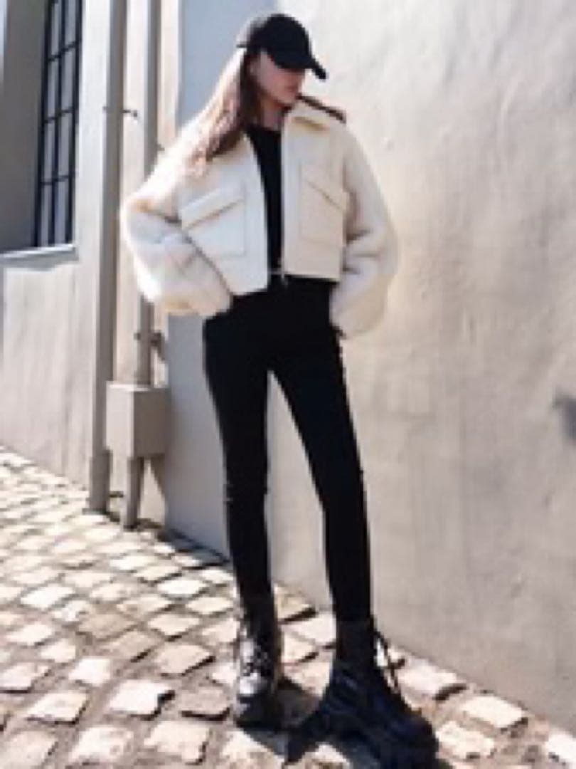 Glamlipsブラック ストレッチスキニーS・GlamLips