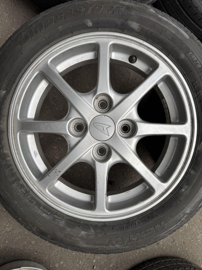 ダイハツ ホイールセット 155/65R14 タントなど （A0366）
