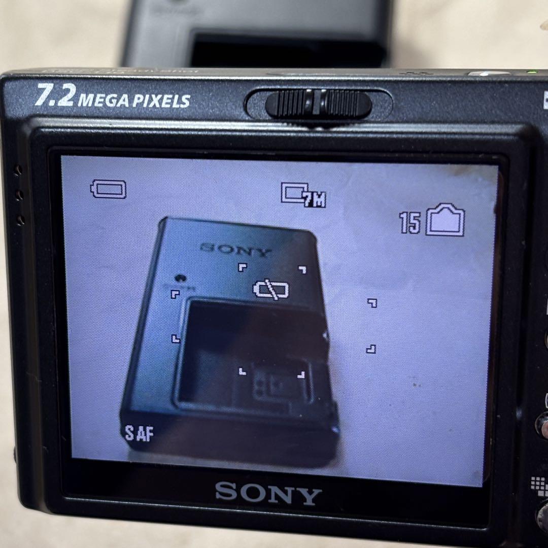 SONY サイバーショット　DSC-T10 ブラック　充電器付き