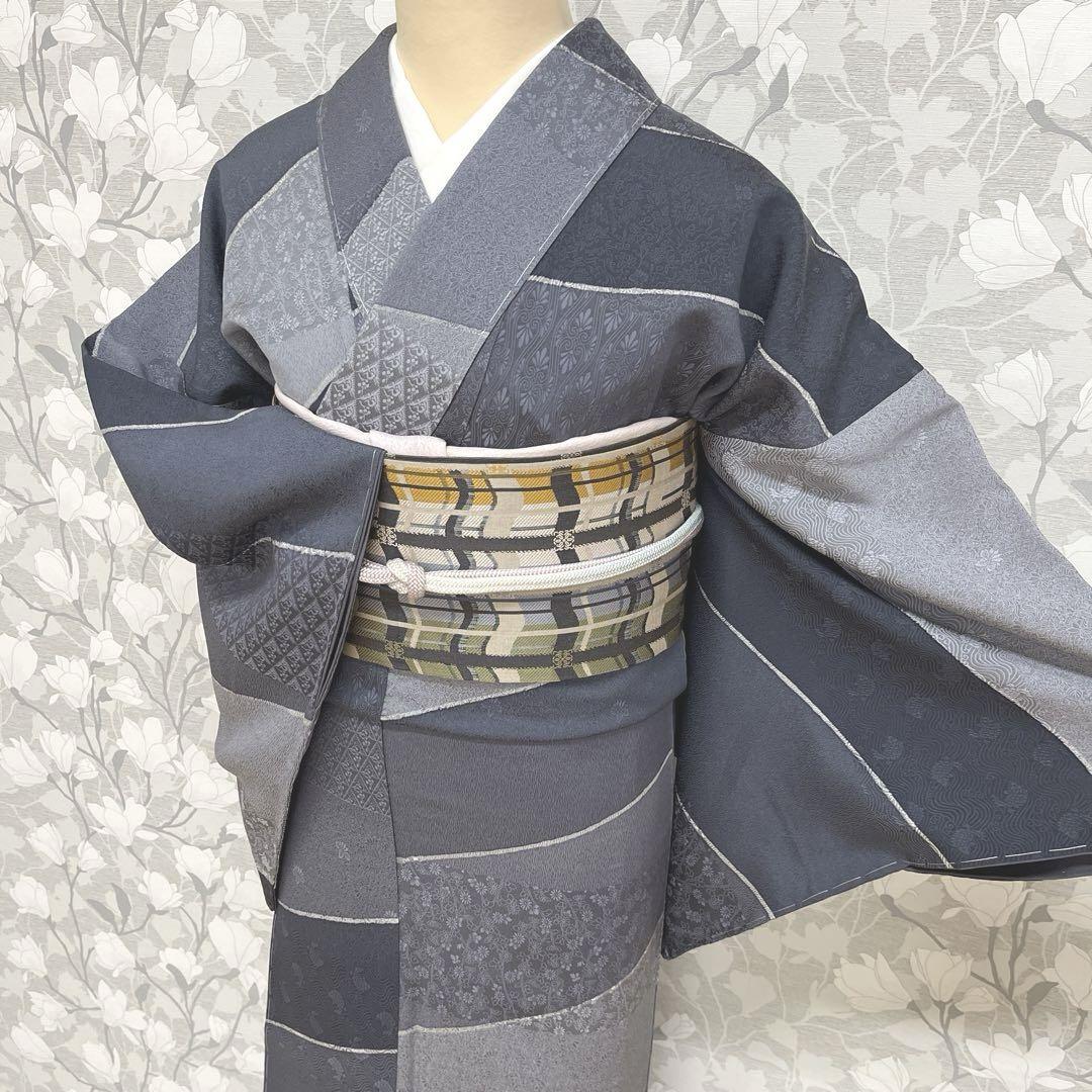 正絹 京友禅 小紋(未使用品)【岡山武子】