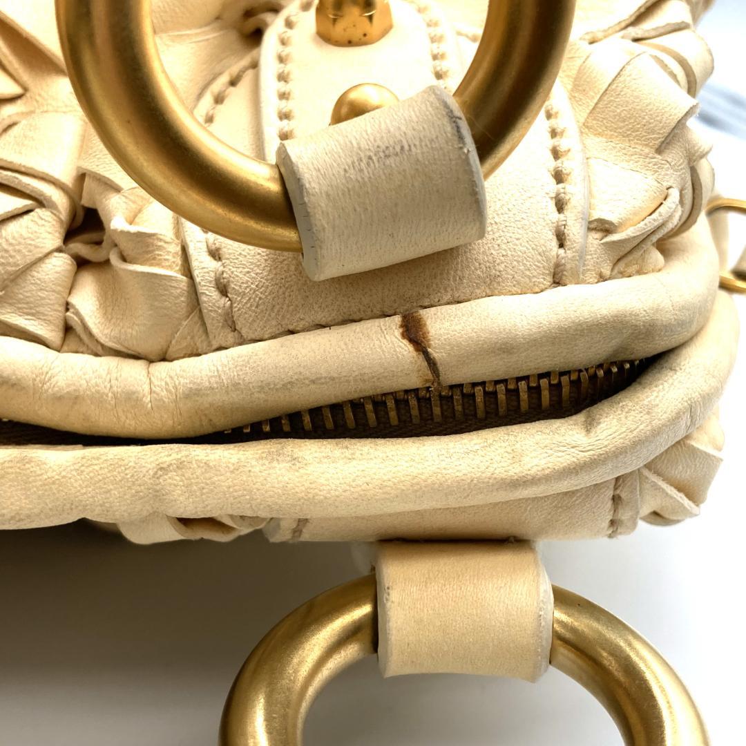 MIU MIU ミュウミュウ イントレッチオ ハンドバッグ DB4