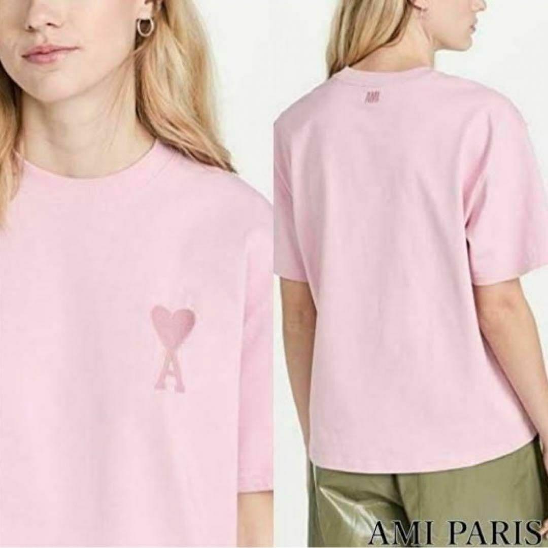 アミパリス AMI DE COEUR Tシャツ コットンジャージーTシャツ