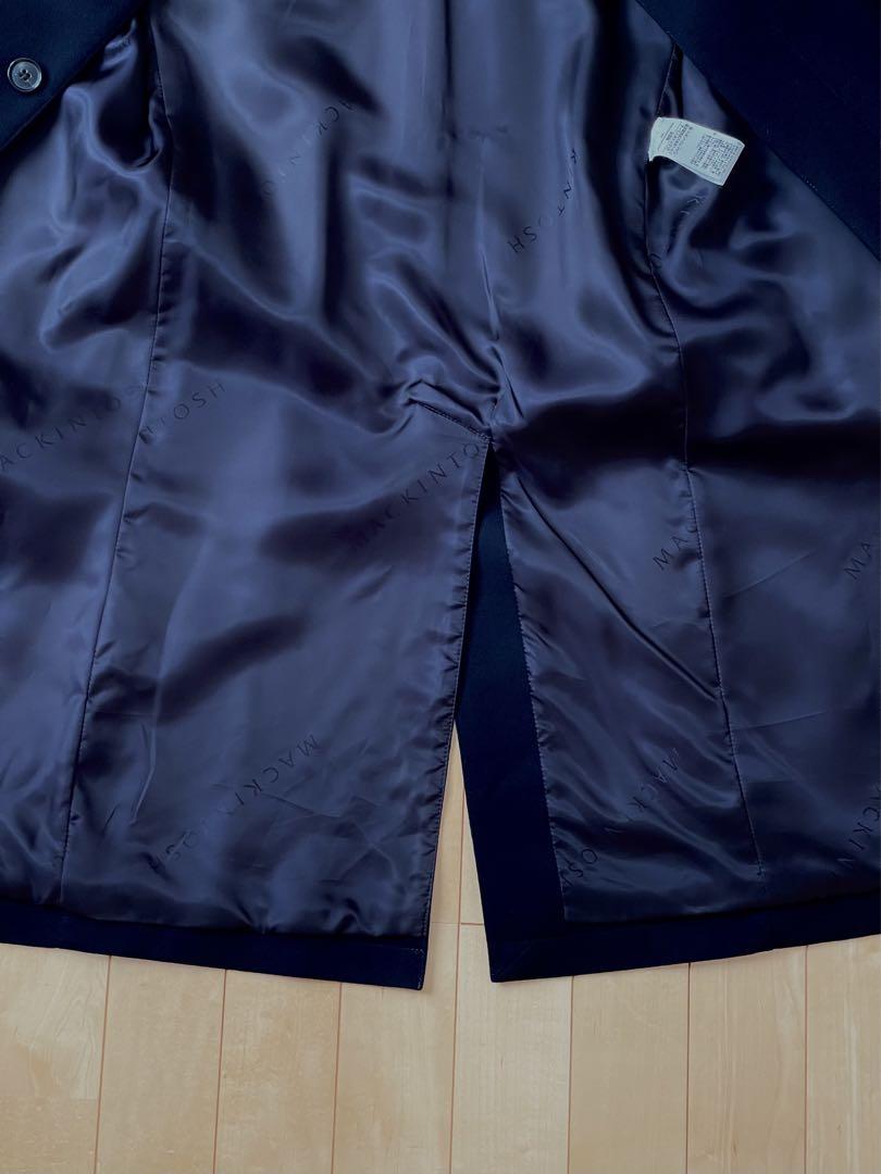 【超美品】マッキントッシュ MACKINTOSH ウール ステンカラーコート38